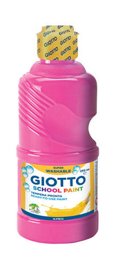 TEMPERA LIQUIDA 250ML GIOTTO LAVABLE MAGENTA | 1 UNIDADES | (FILA)